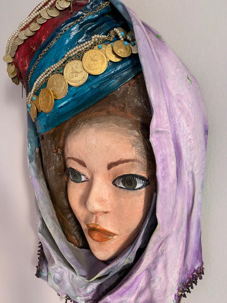 Village Girl - Handmade Sculpture